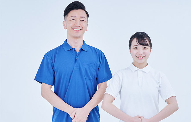 笑顔のスタッフ達